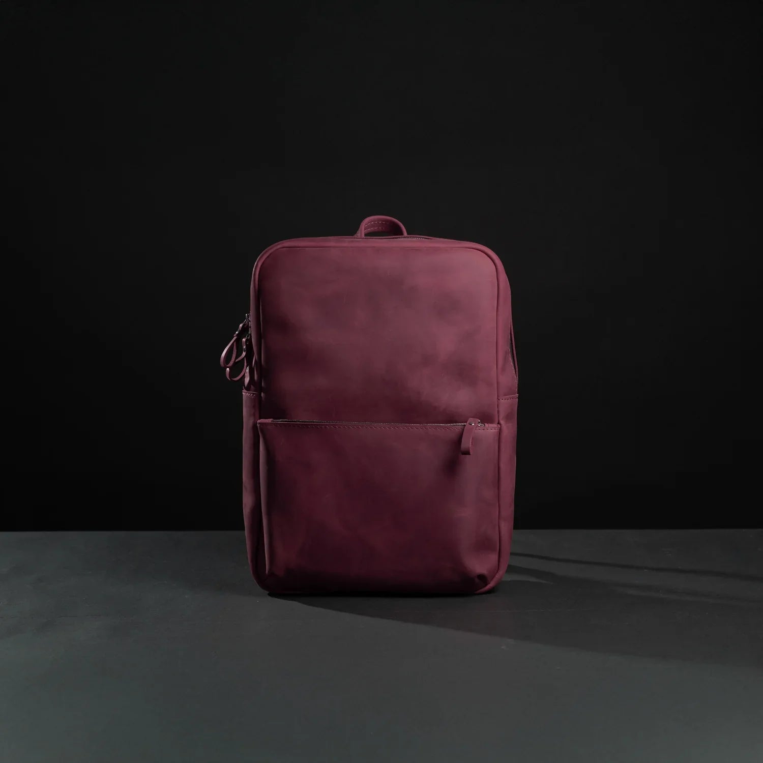Matte Leather Laptop Backpack for Work and Travel | Nomad