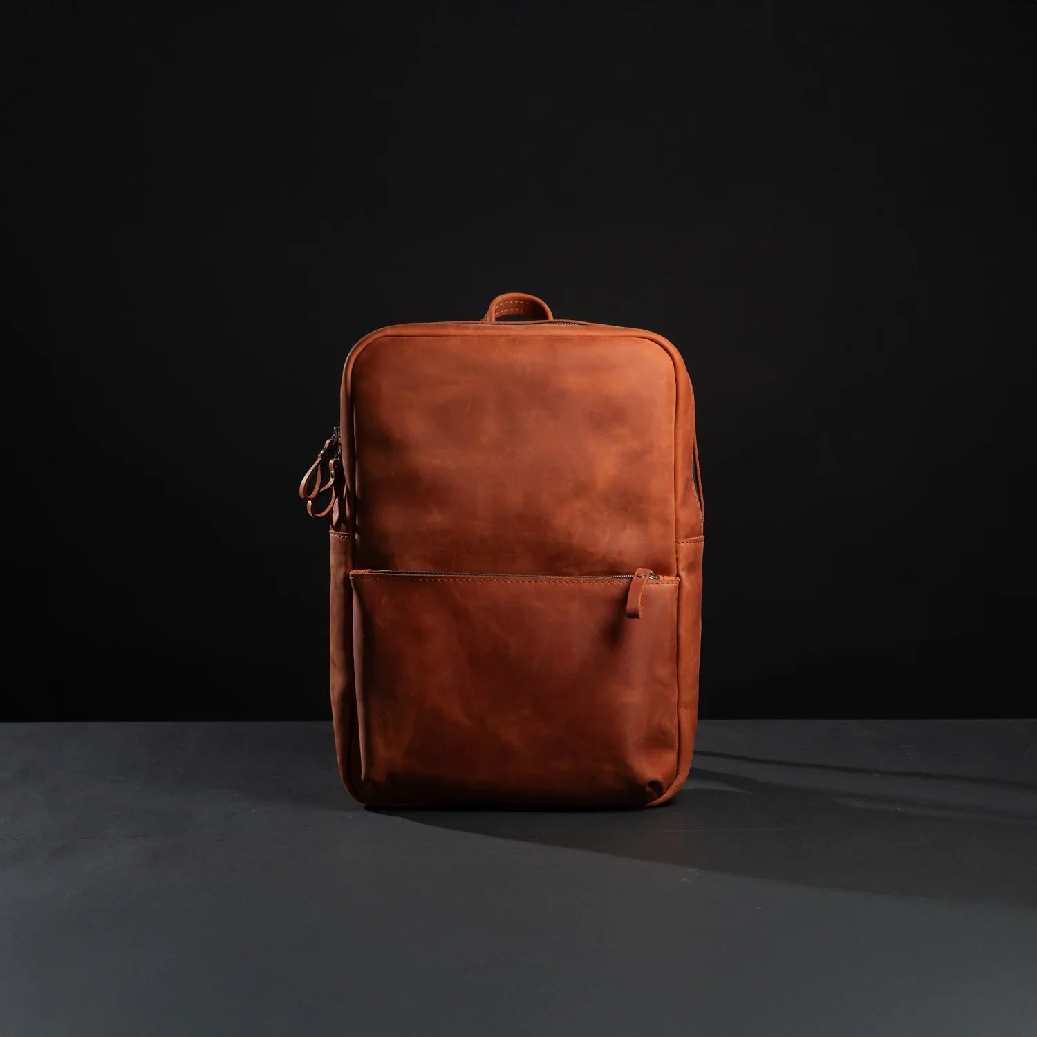 Matte Leather Laptop Backpack for Work and Travel | Nomad