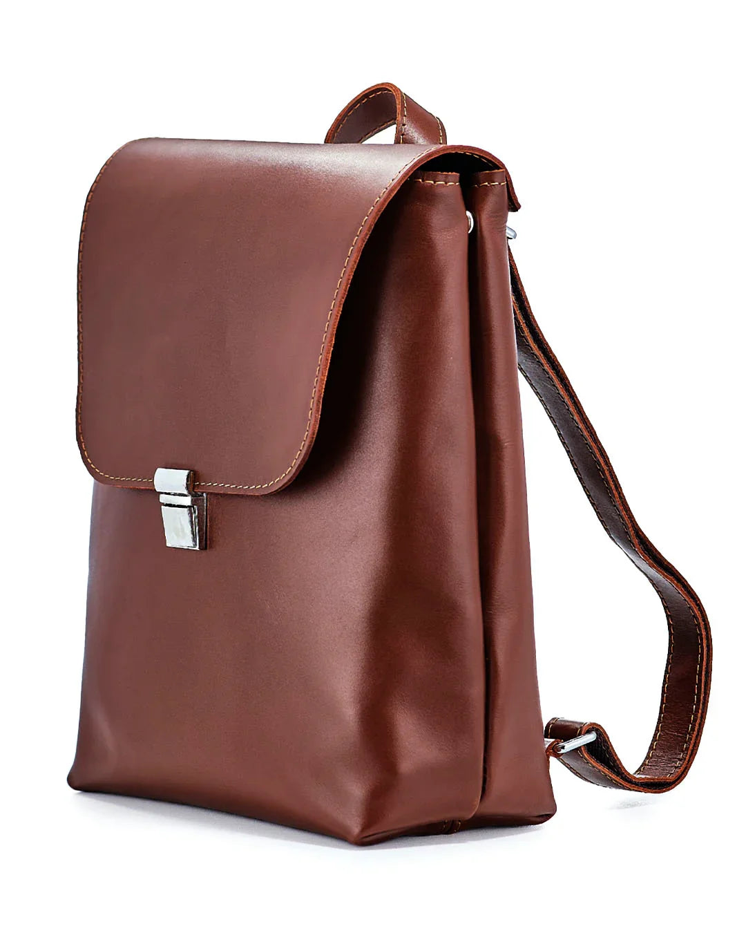 Women's Leather Backpack with Flap Closure – Everyday Style & Comfort | Ember