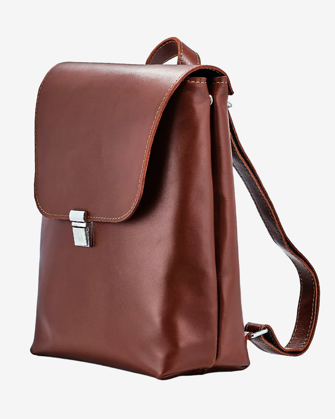 Women's Leather Backpack with Flap Closure – Everyday Style & Comfort | Ember