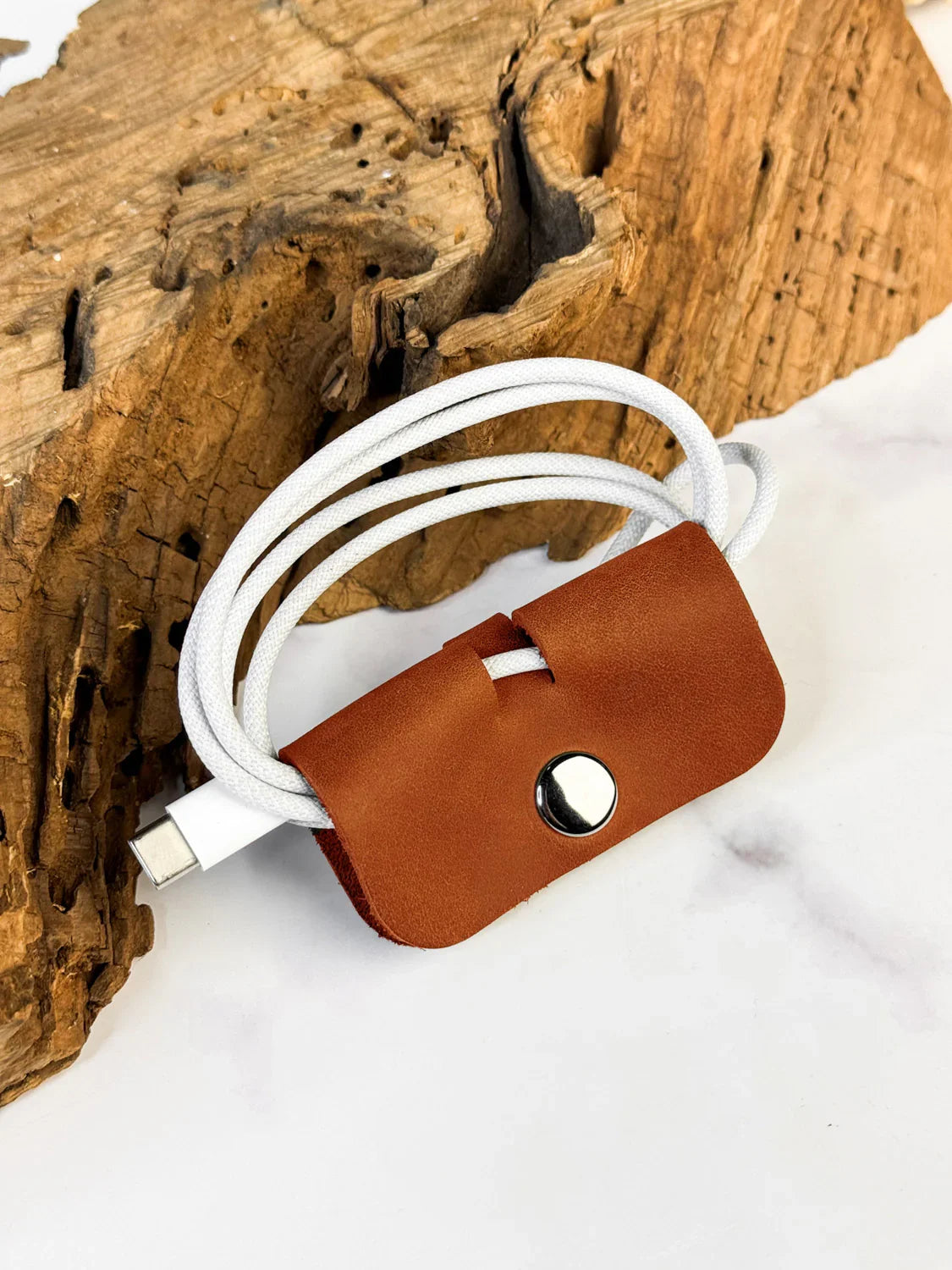 Leather Cable Clip – Wire & Cord Organizer