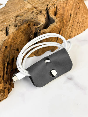 Leather Cable Clip – Wire & Cord Organizer