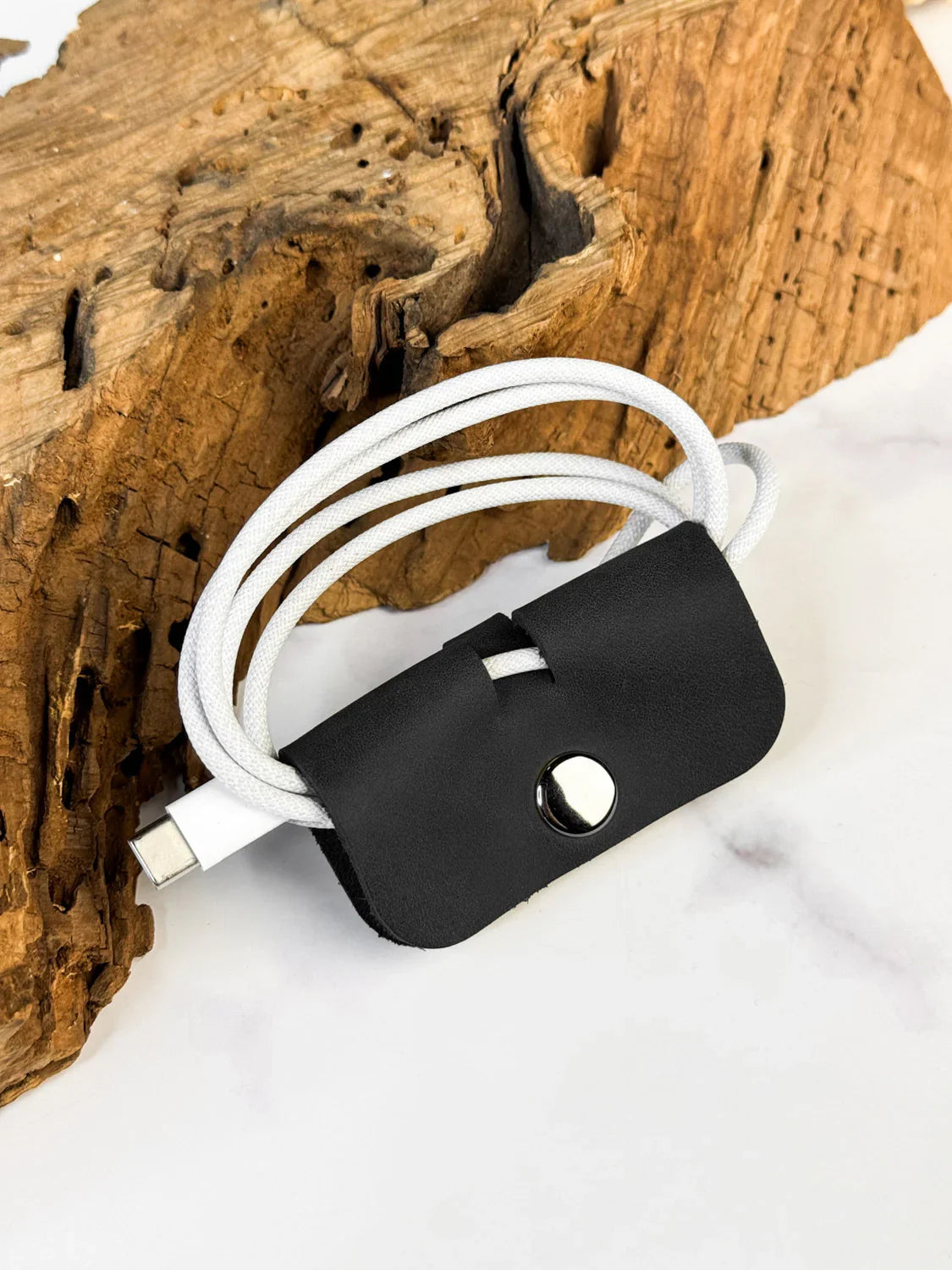 Leather Cable Clip – Wire & Cord Organizer