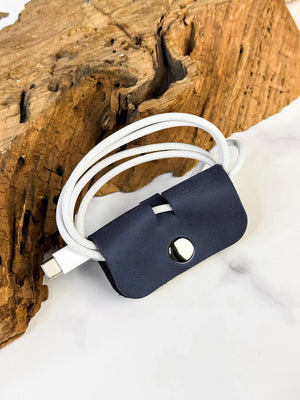 Leather Cable Clip – Wire & Cord Organizer