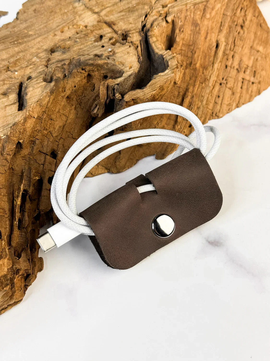 Leather Cable Clip – Wire & Cord Organizer