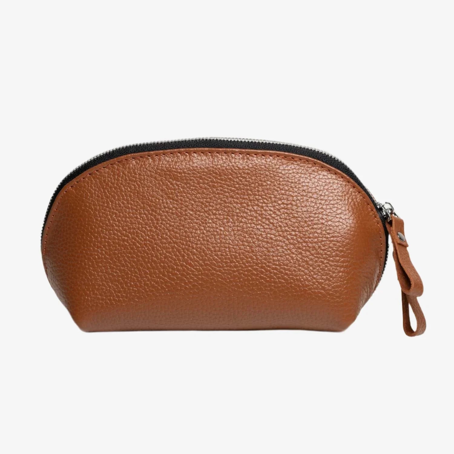 Full Grain Leather Makeup Bag for Women | Mirana