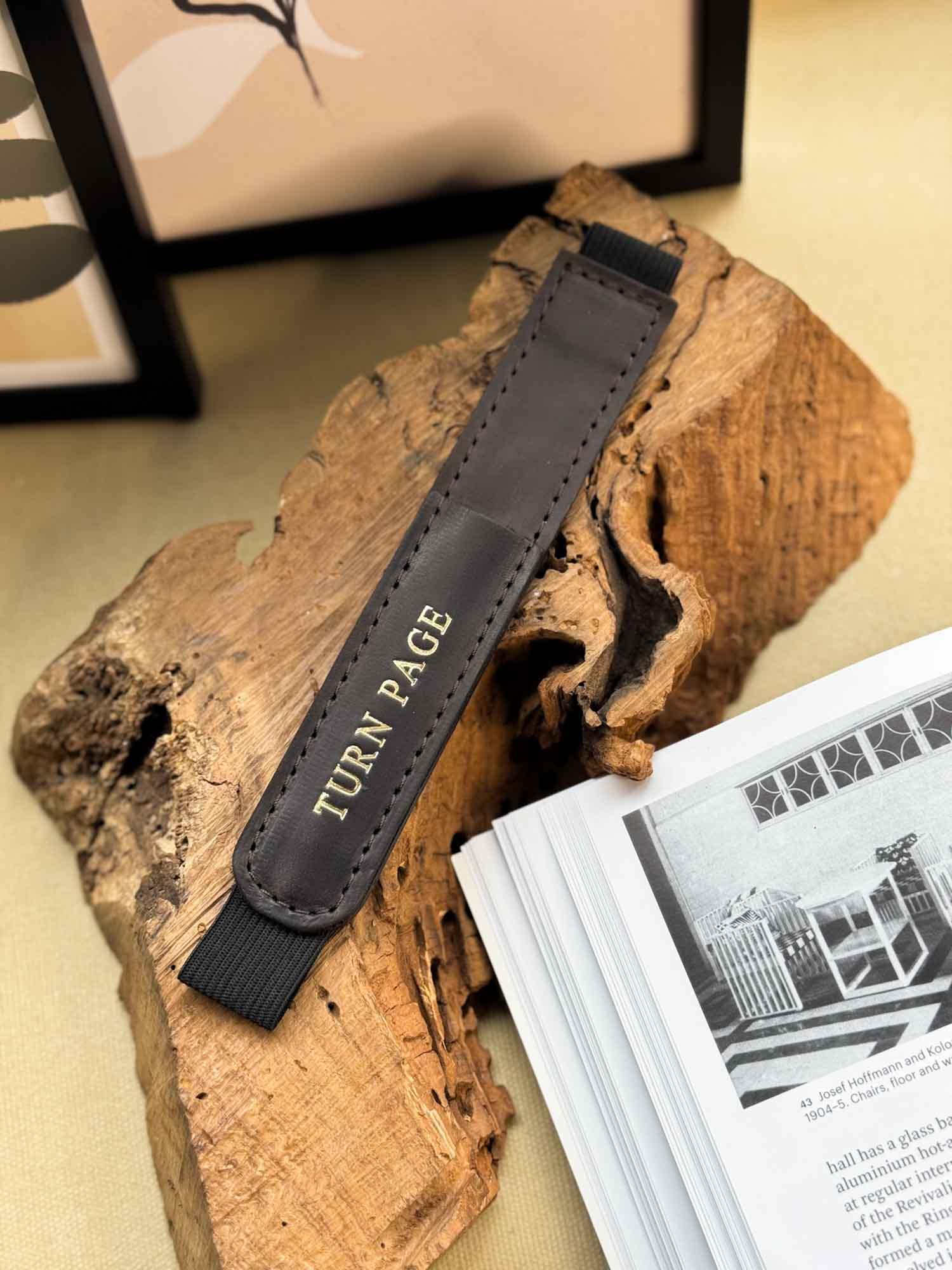 Bookmark with Elastic Strap & Pencil Holder | BookMate