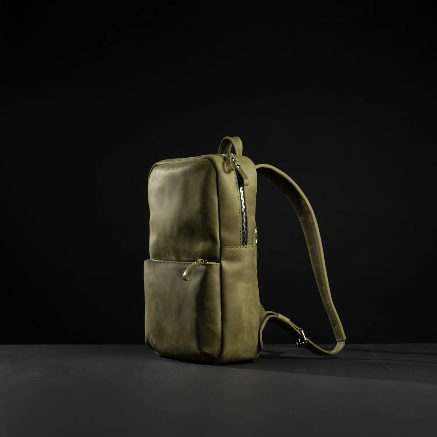 Matte Leather Laptop Backpack for Work and Travel | Nomad