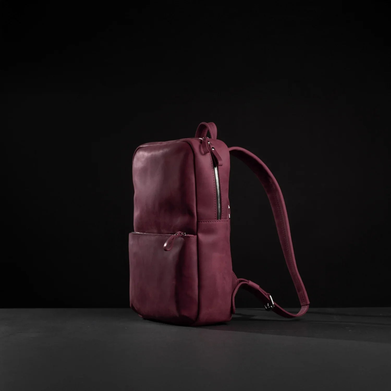 Matte Leather Laptop Backpack for Work and Travel | Nomad