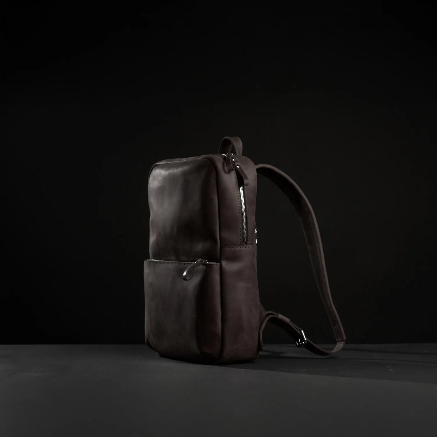 Matte Leather Laptop Backpack for Work and Travel | Nomad