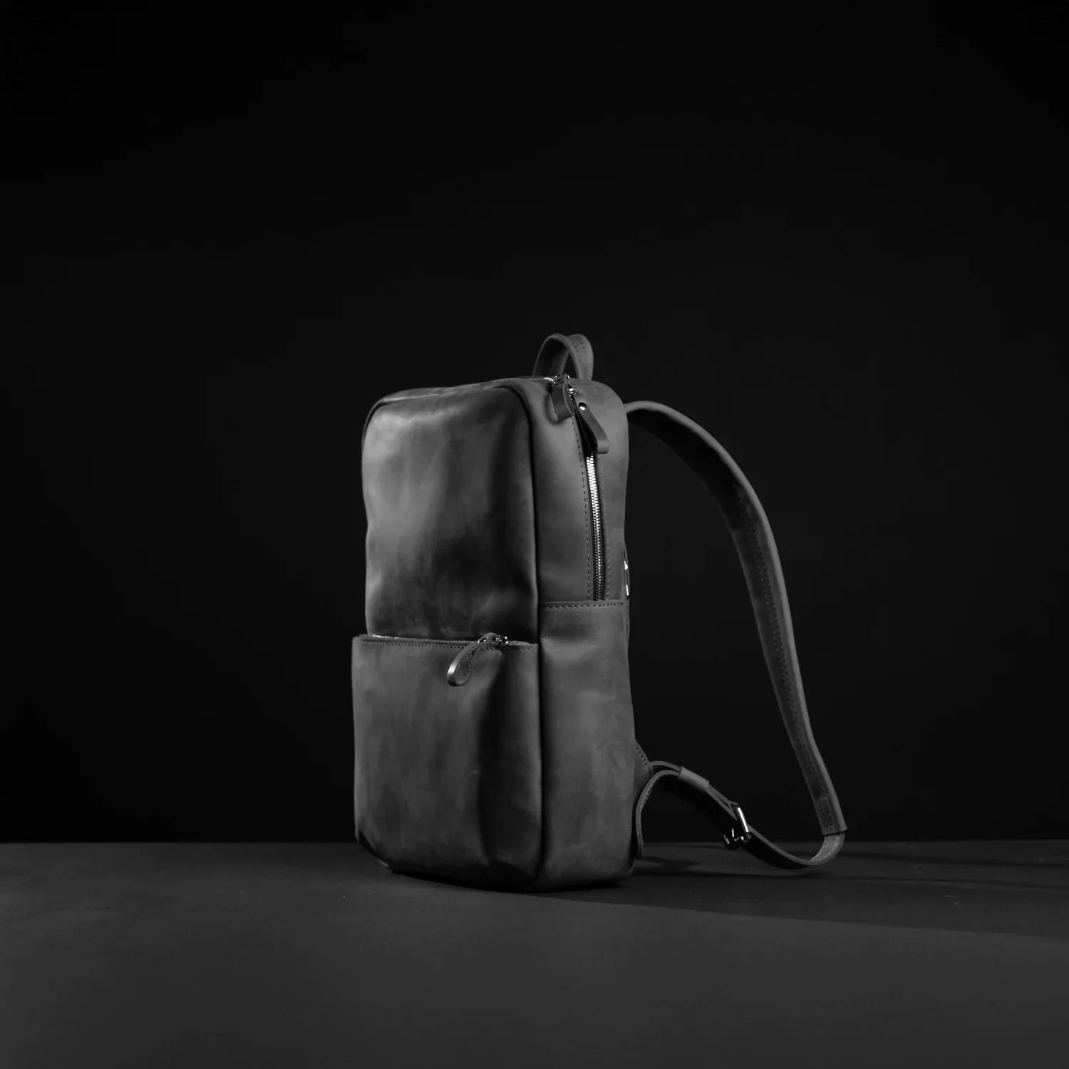 Matte Leather Laptop Backpack for Work and Travel | Nomad