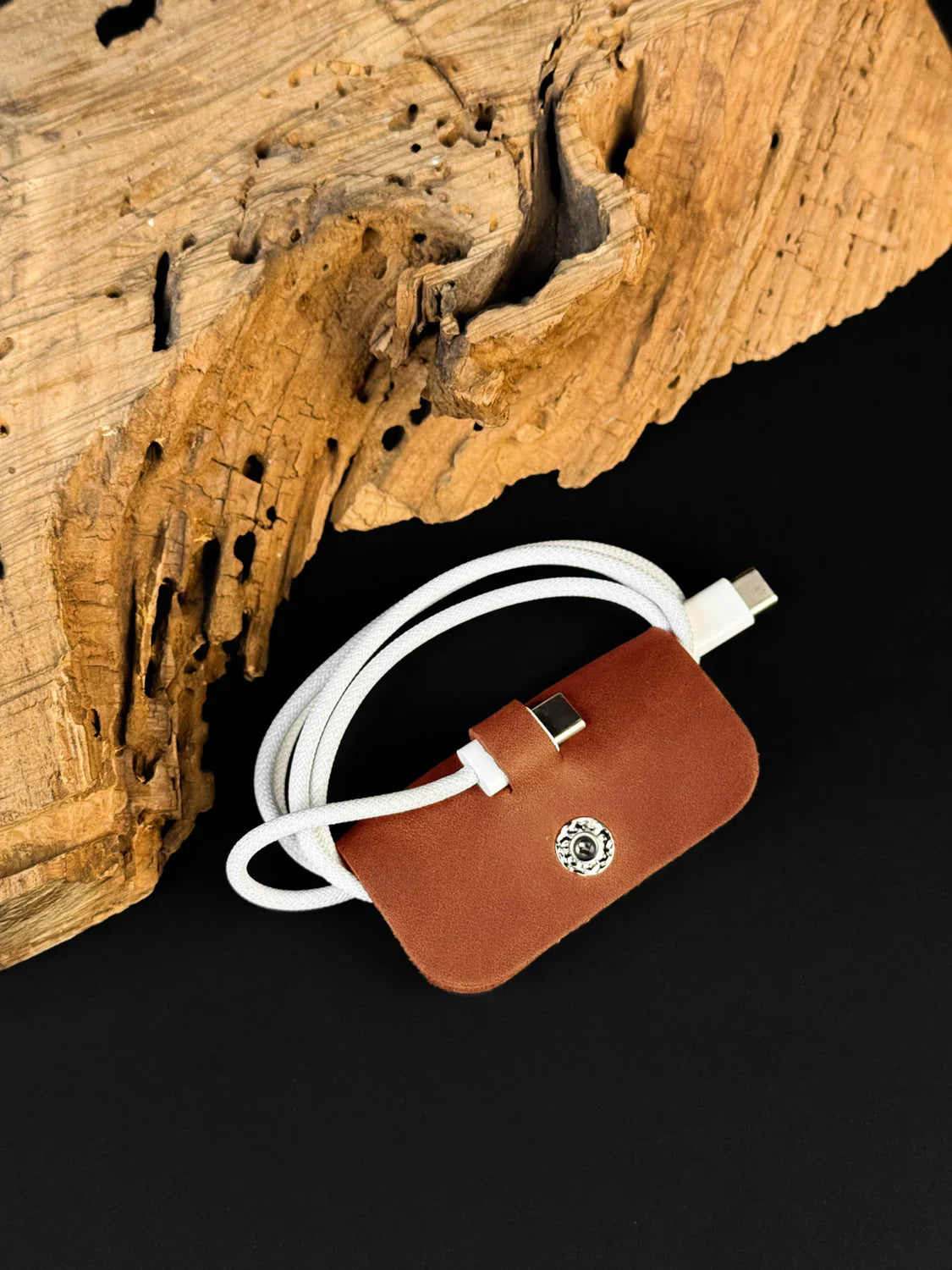Leather Cable Clip – Wire & Cord Organizer