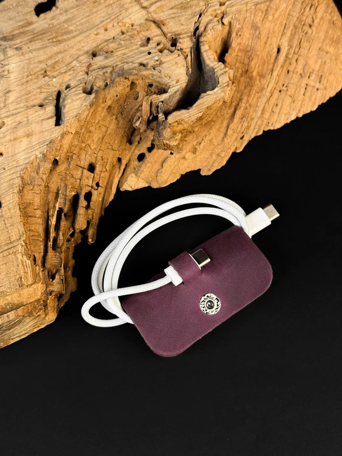 Leather Cable Clip – Wire & Cord Organizer