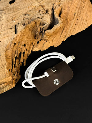 Leather Cable Clip – Wire & Cord Organizer