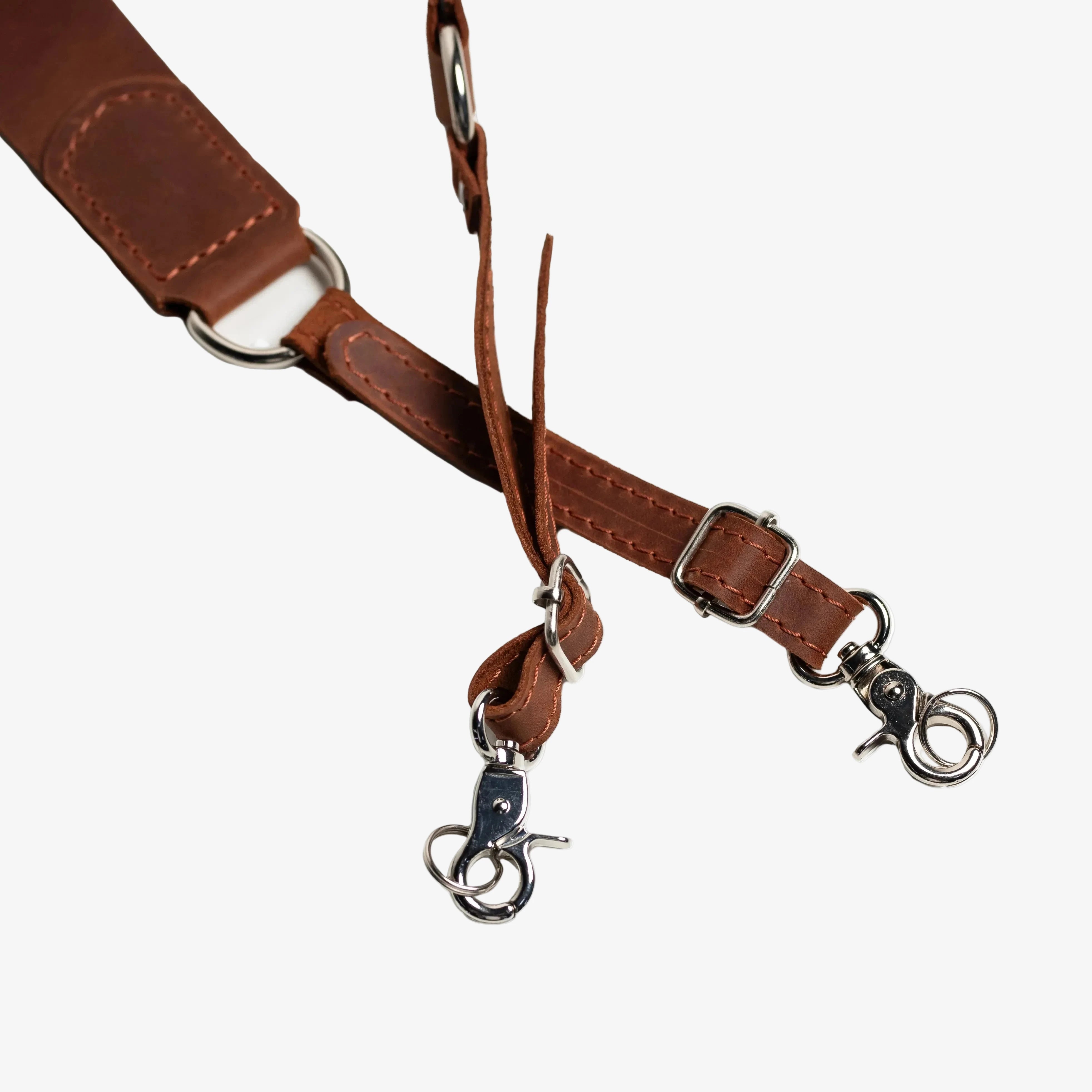 Distressed Leather Camera Strap – Quick Release & Secure Fit