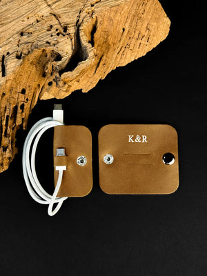 Leather Cable Clip – Wire & Cord Organizer