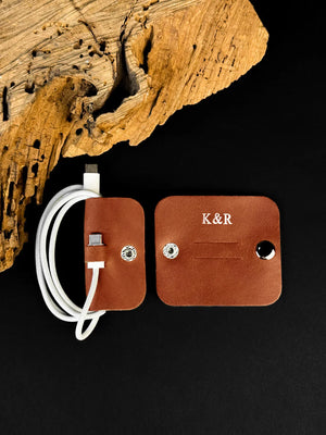 Leather Cable Clip – Wire & Cord Organizer