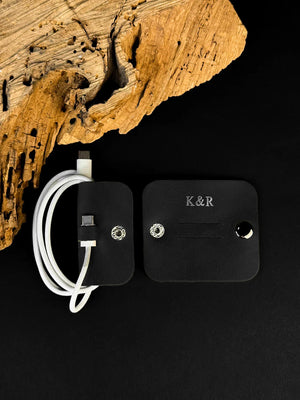 Leather Cable Clip – Wire & Cord Organizer