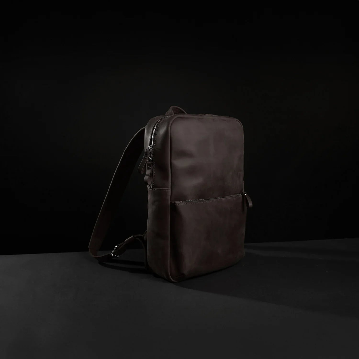 Matte Leather Laptop Backpack for Work and Travel | Nomad