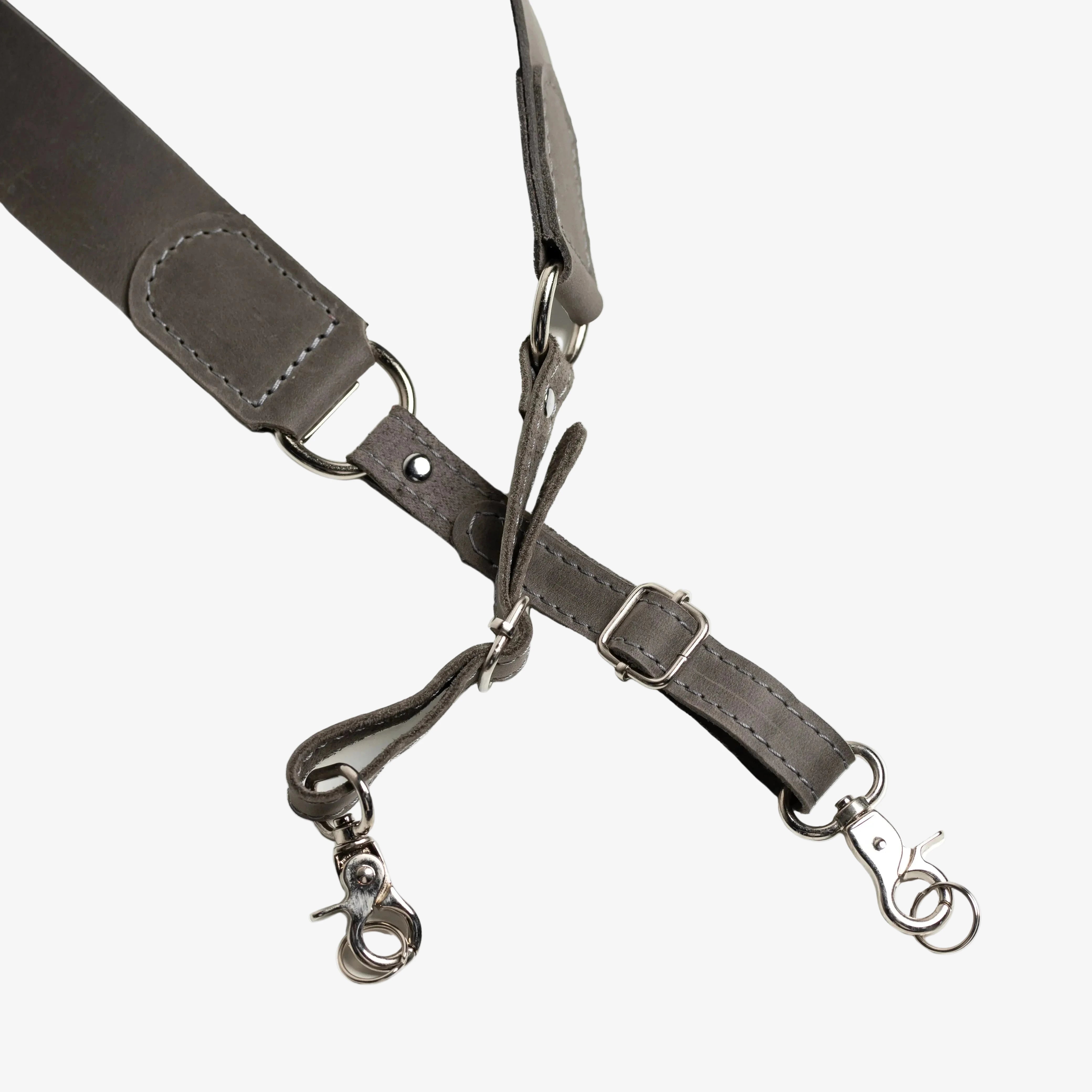 Distressed Leather Camera Strap – Quick Release & Secure Fit