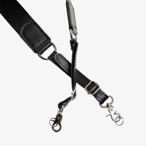Leather Camera Strap | Black - Wenderfarer