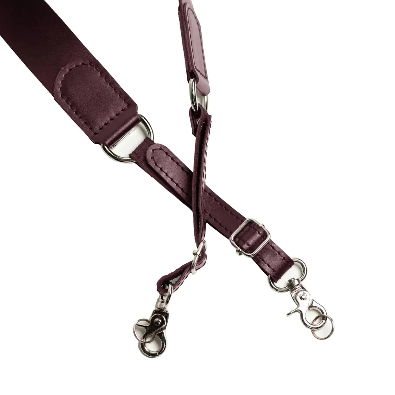 Leather Camera Neck Strap – Adjustable for DSLR & Mirrorless Cameras