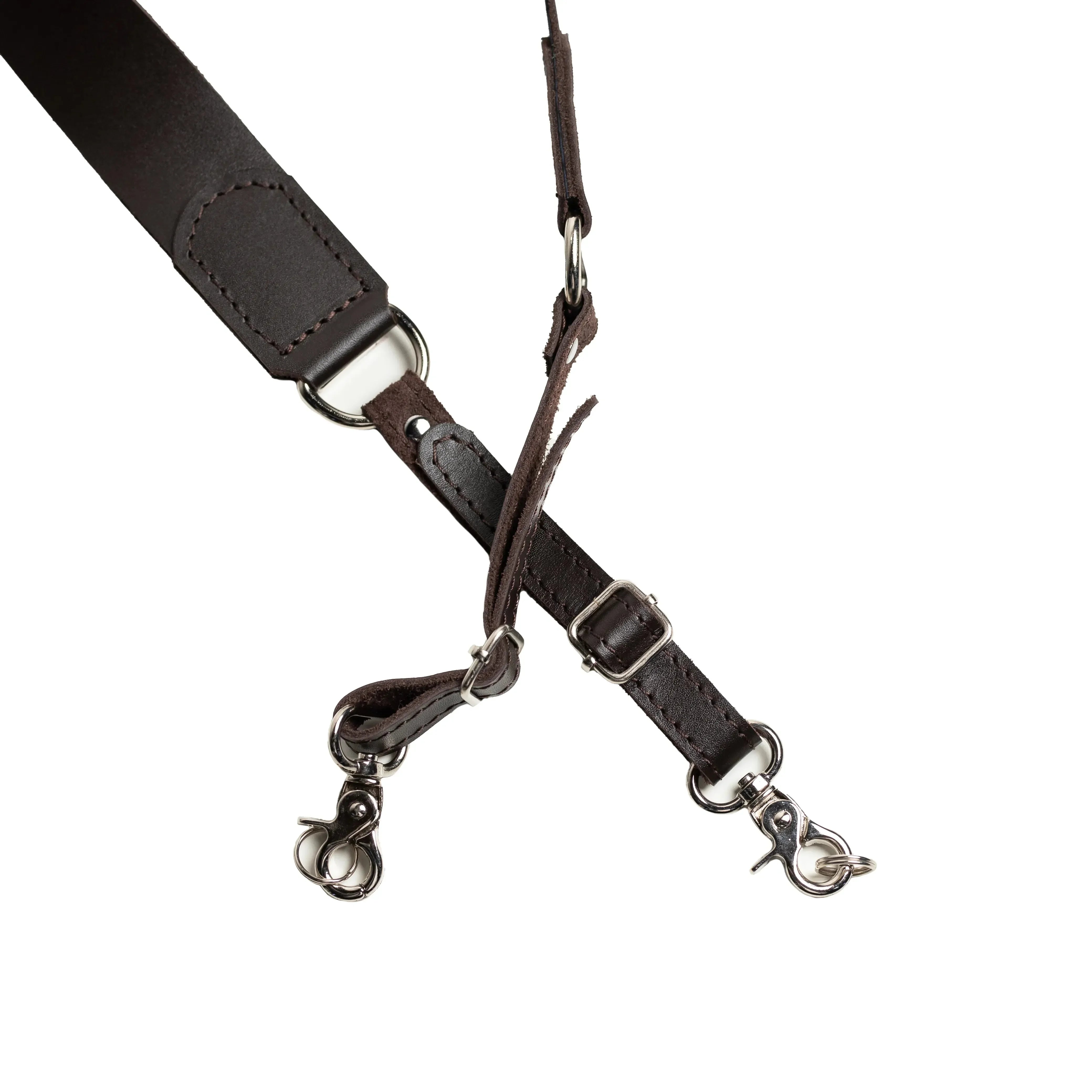 Leather Camera Neck Strap – Adjustable for DSLR & Mirrorless Cameras