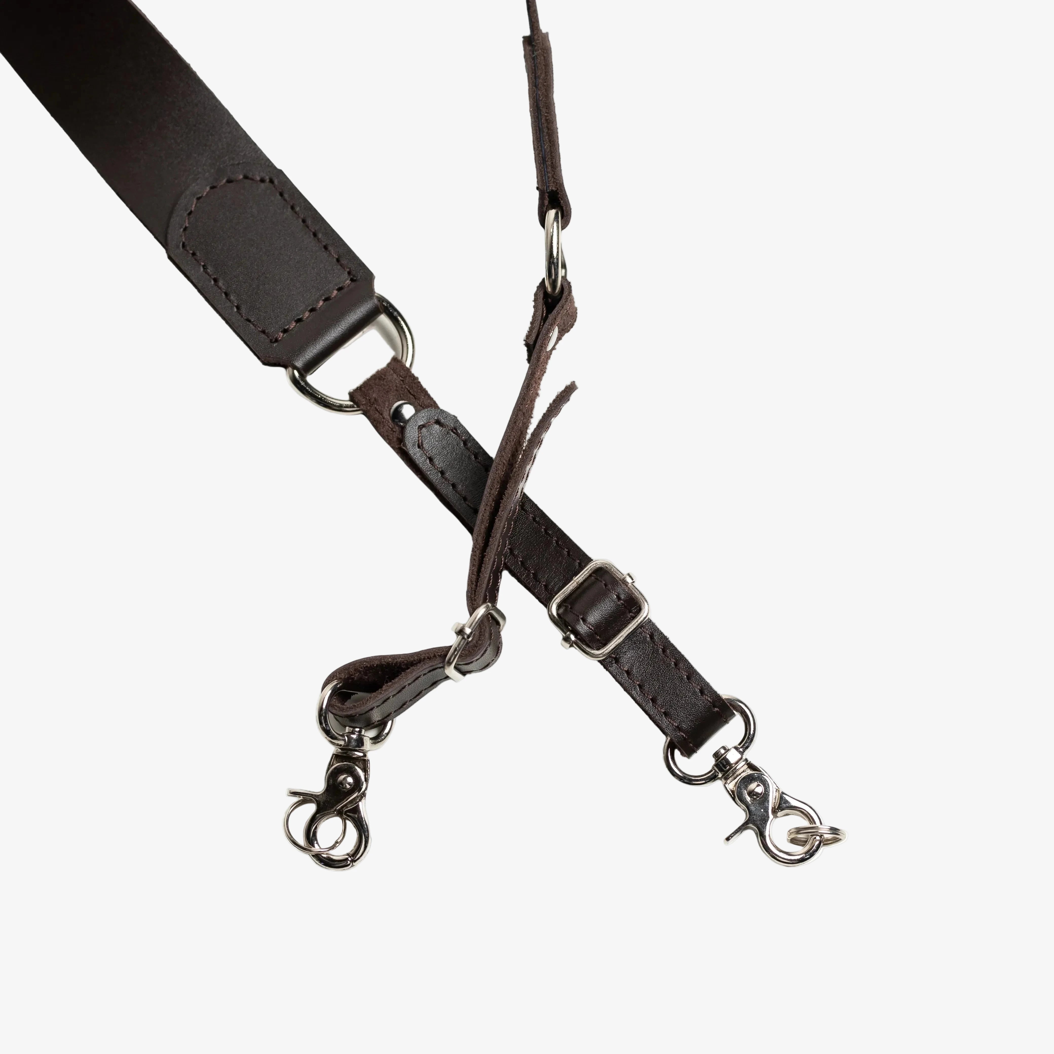 Leather Camera Neck Strap – Adjustable for DSLR & Mirrorless Cameras