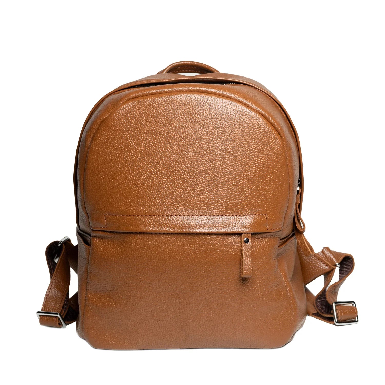 Zippered Leather Backpack for Women – Full Grain Craftsmanship