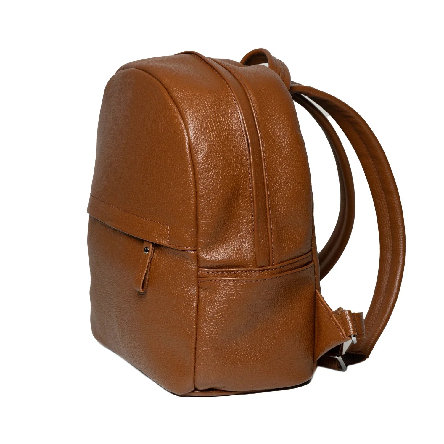 Zippered Leather Backpack for Women – Full Grain Craftsmanship