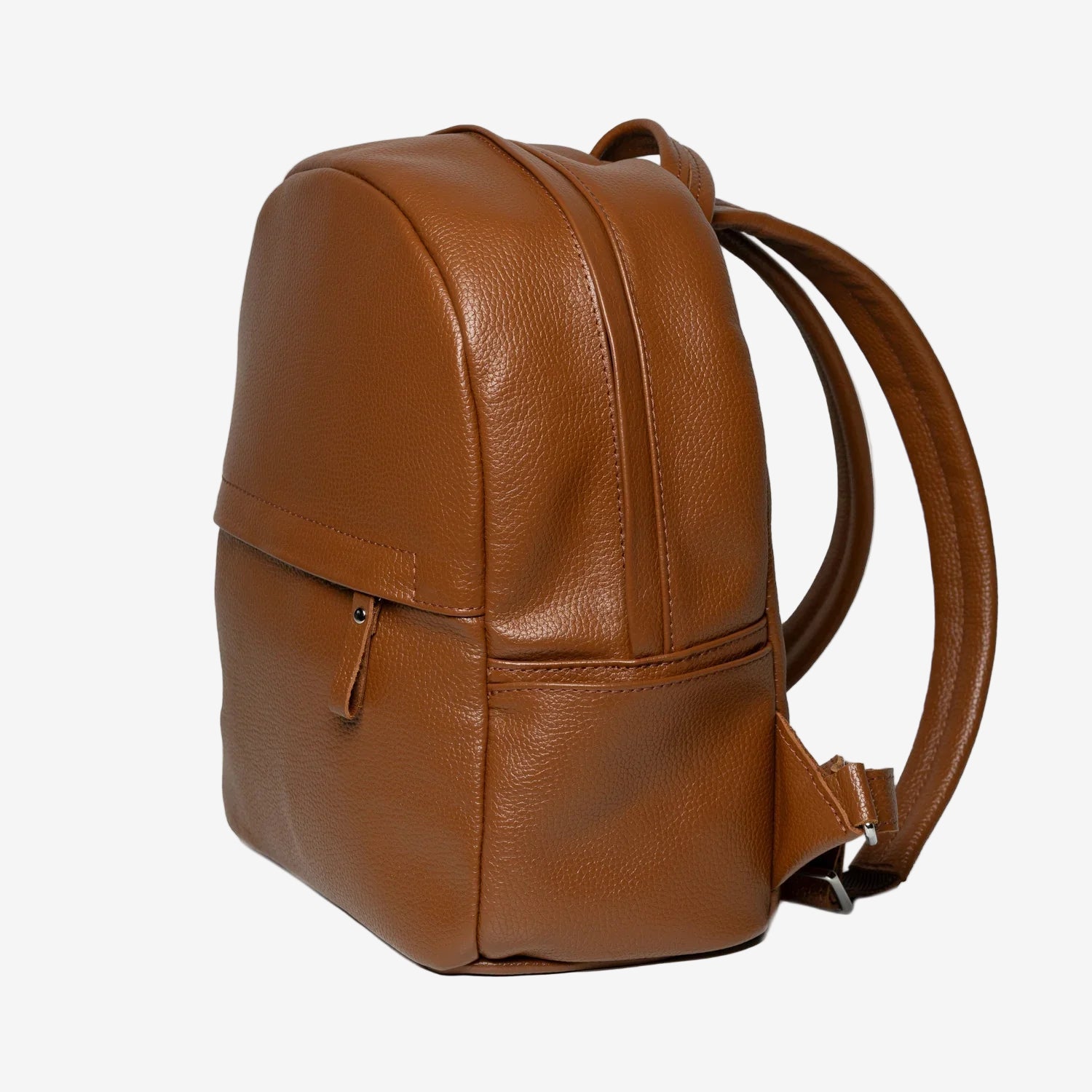 Zippered Leather Backpack for Women – Full Grain Craftsmanship