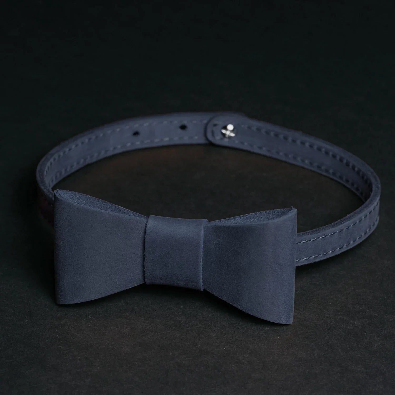 Rustic Leather Bow Tie – Perfect for Weddings or Events