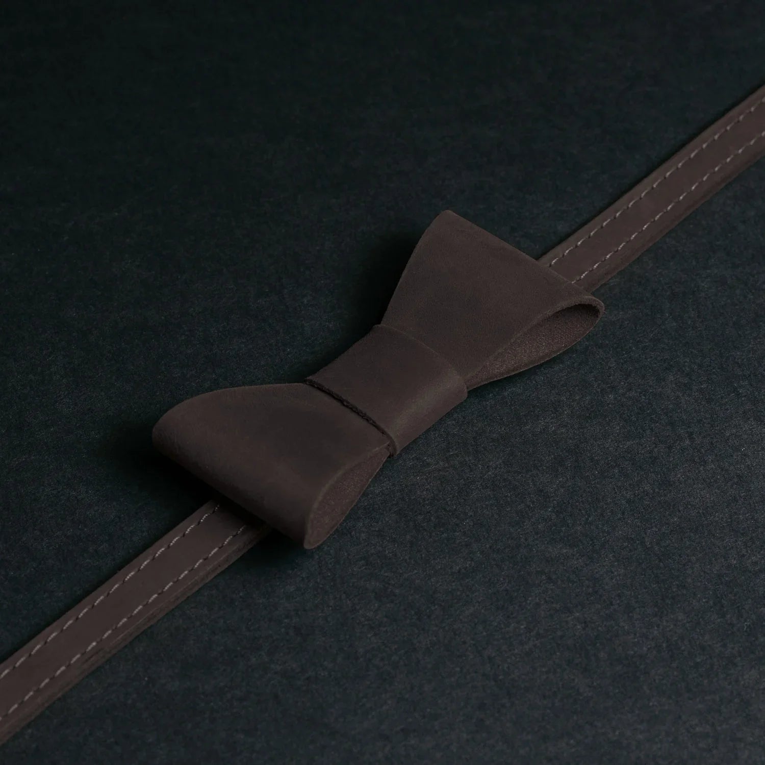 Rustic Leather Bow Tie – Perfect for Weddings or Events