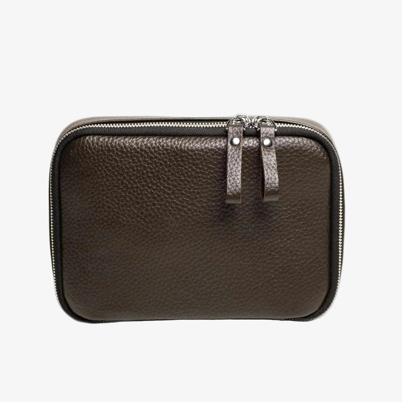 Grainy Leather Travel Organizer for Tech Accessories | KeepTech