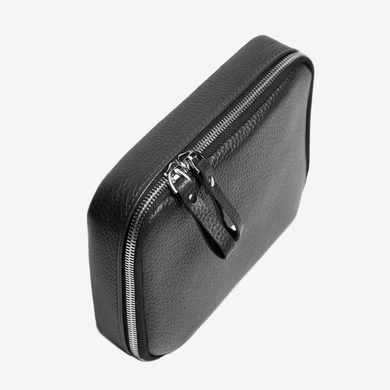 Grainy Leather Travel Organizer for Tech Accessories | KeepTech