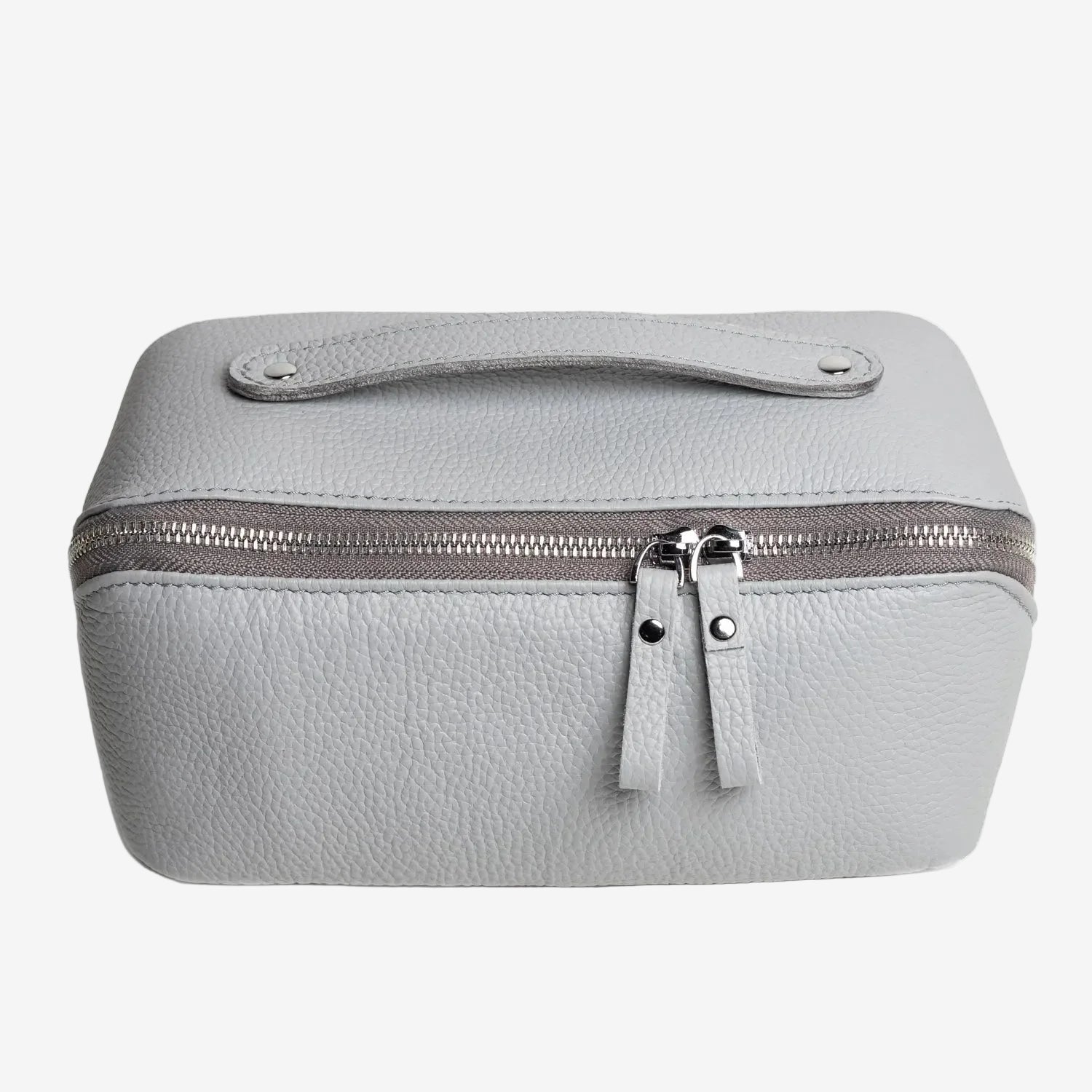 Full Grain Leather Cosmetic Bag β Travel Makeup Organizer | BeautyBox