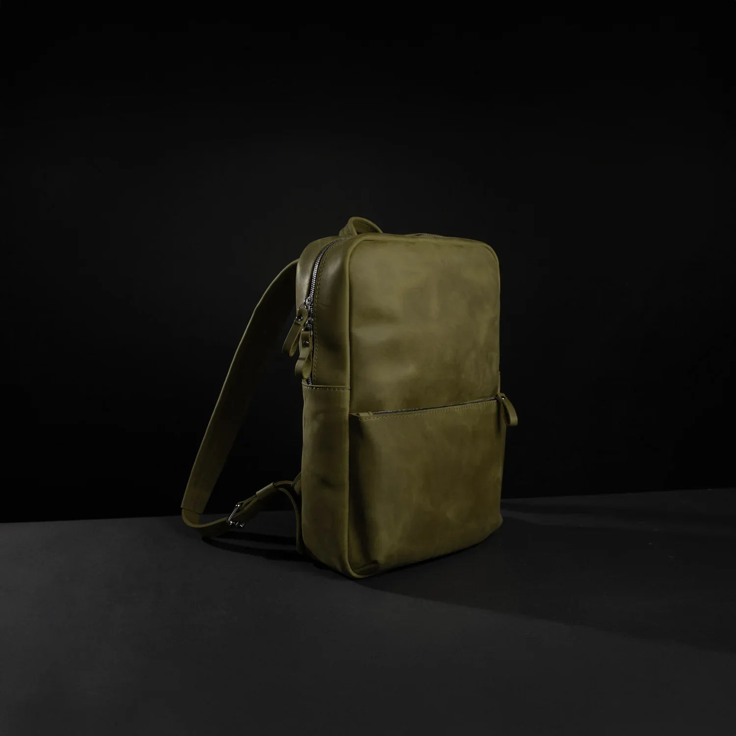 Matte Leather Laptop Backpack for Work and Travel | Nomad