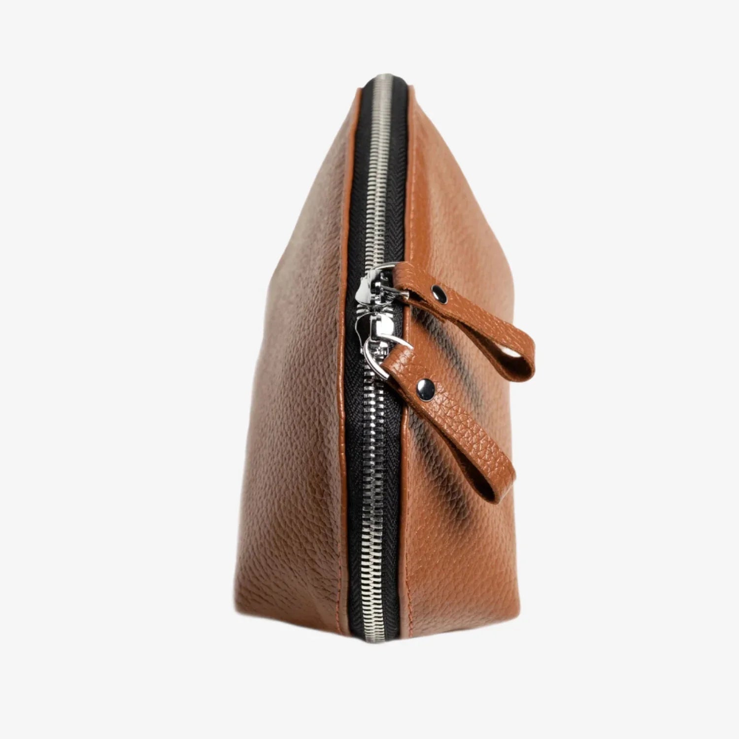 Full Grain Leather Makeup Bag for Women | Mirana