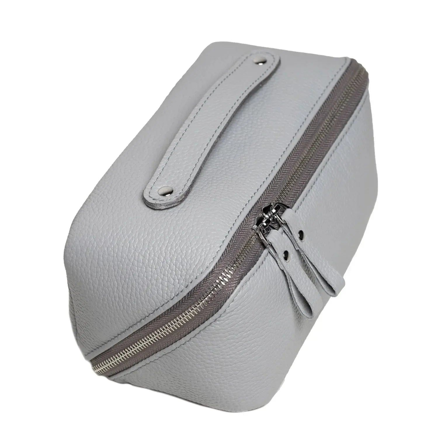 Full Grain Leather Cosmetic Bag β Travel Makeup Organizer | BeautyBox