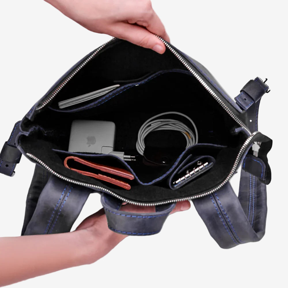 Minimalist Leather Backpack for Work & Travel | Flatrock