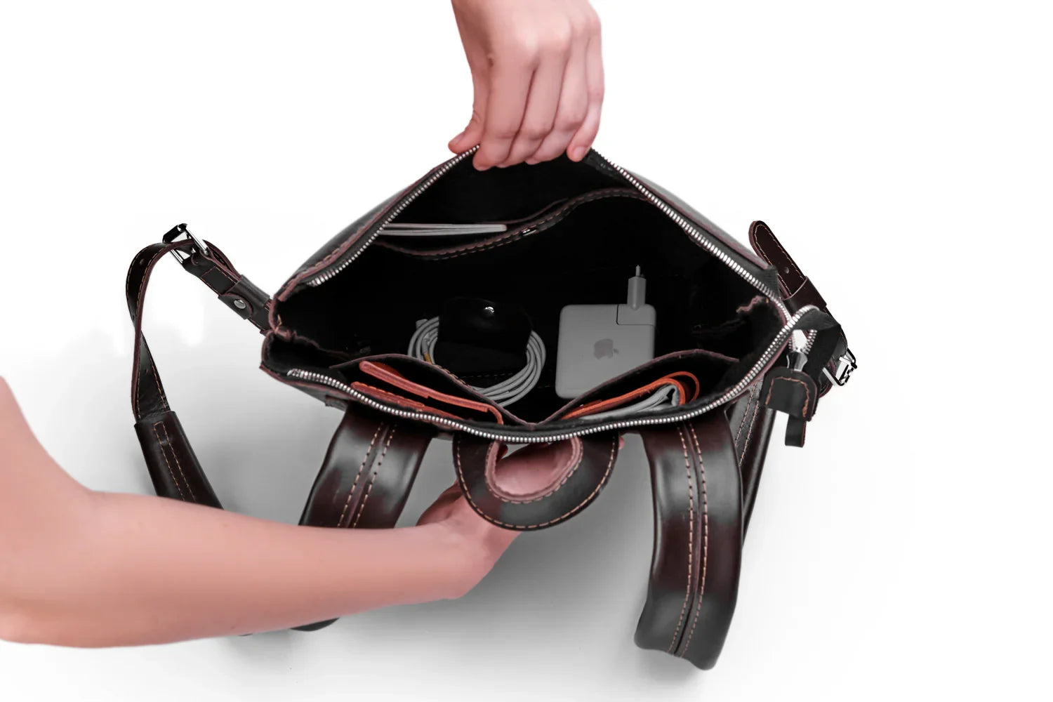 Minimalist Leather Backpack for Work & Travel | Flatrock