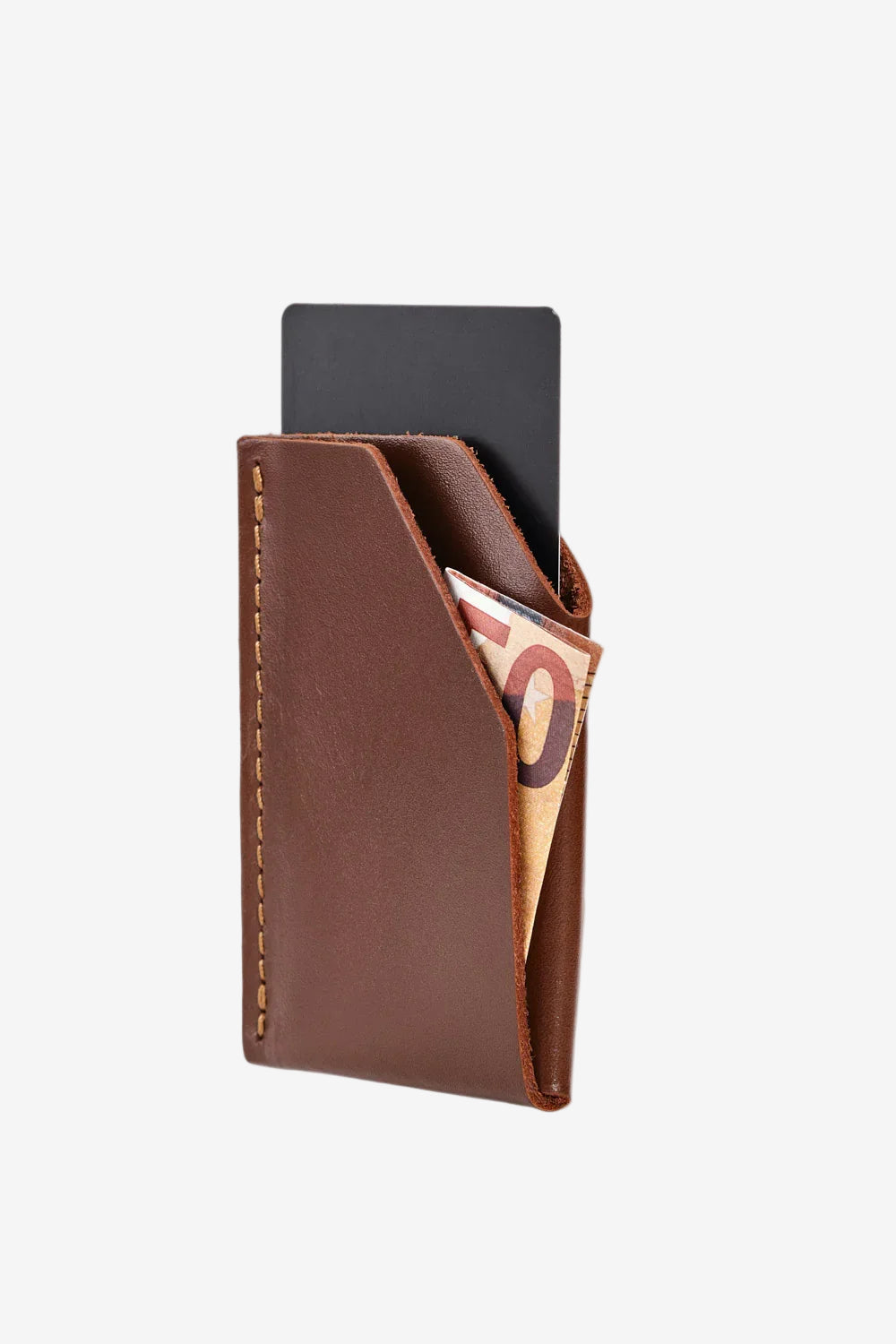 Slim Leather Cardholder – Smooth & Compact