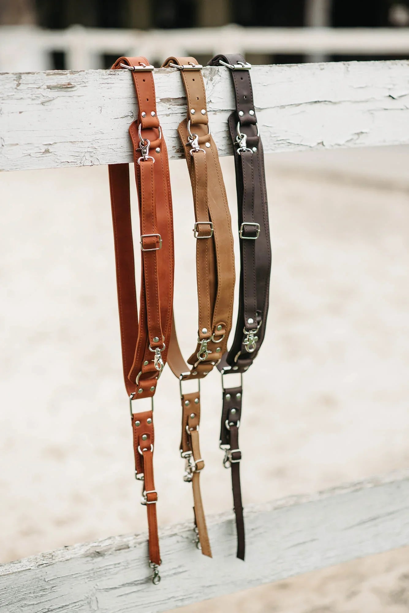Leather Camera Harness – Adjustable Single Strap | Mono