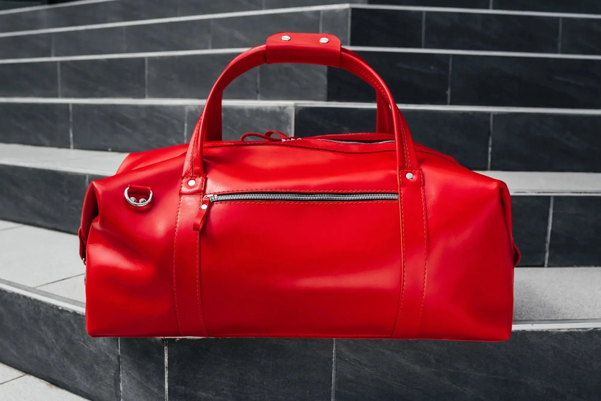 Smooth Leather Travel Bag – Men's Duffel for Weekend Getaways | Stout