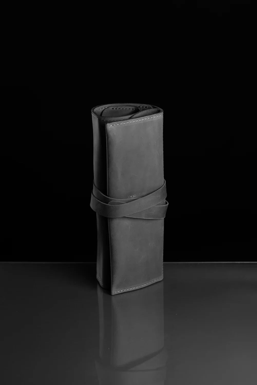 Artist’s Brush and Tool Roll – Handmade in Waxed Leather
