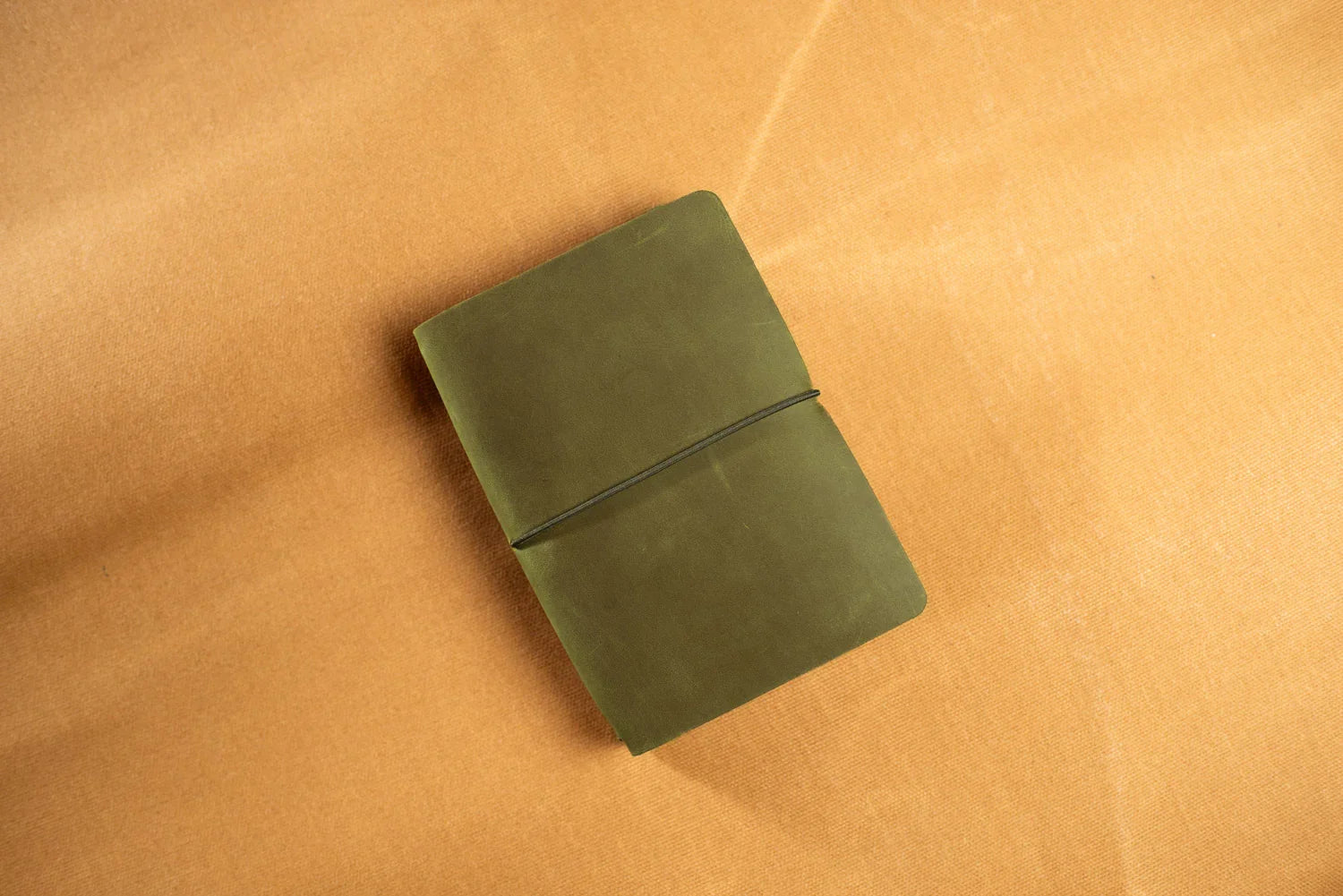 Distressed Leather Refillable Notebook cover A6, A5, B6