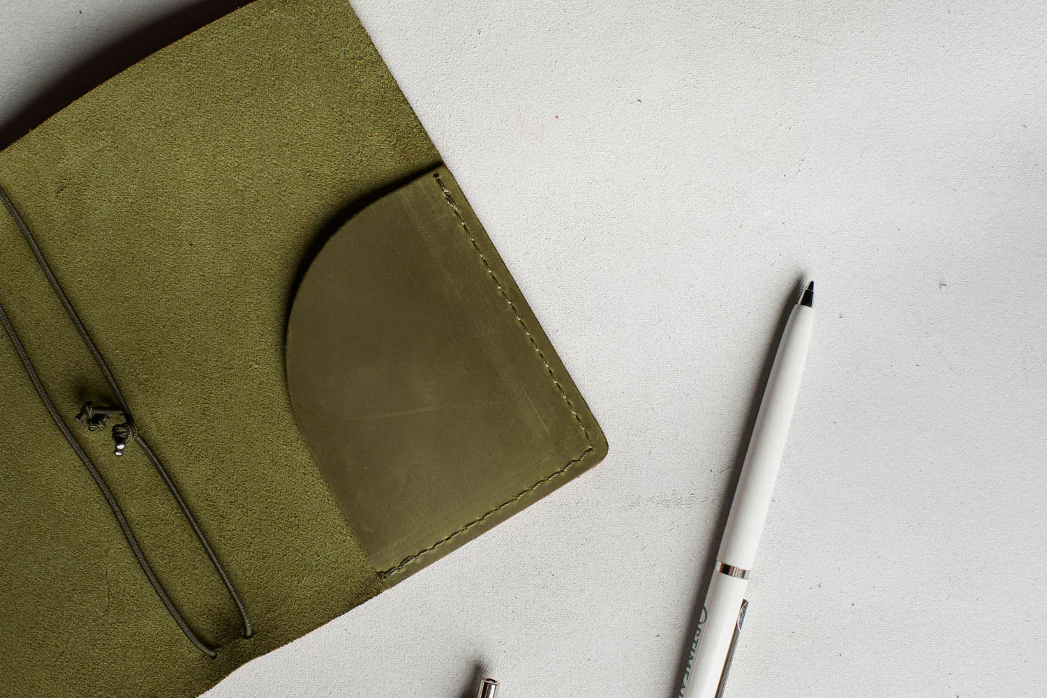 Distressed Leather Refillable Notebook cover A6, A5, B6