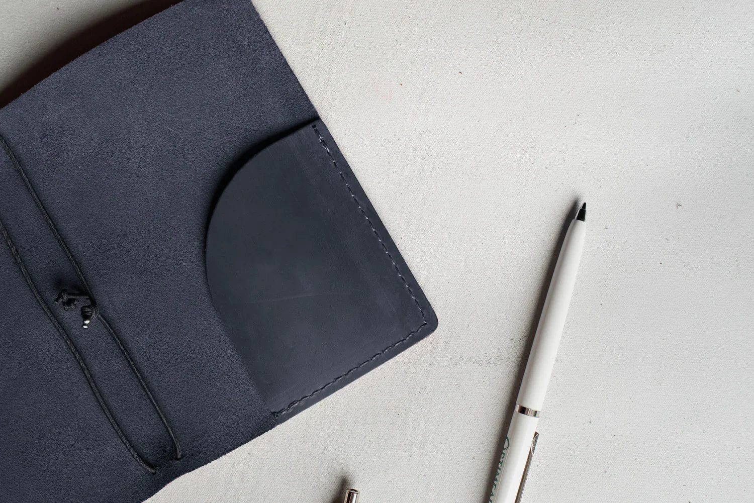 Distressed Leather Refillable Notebook cover A6, A5, B6