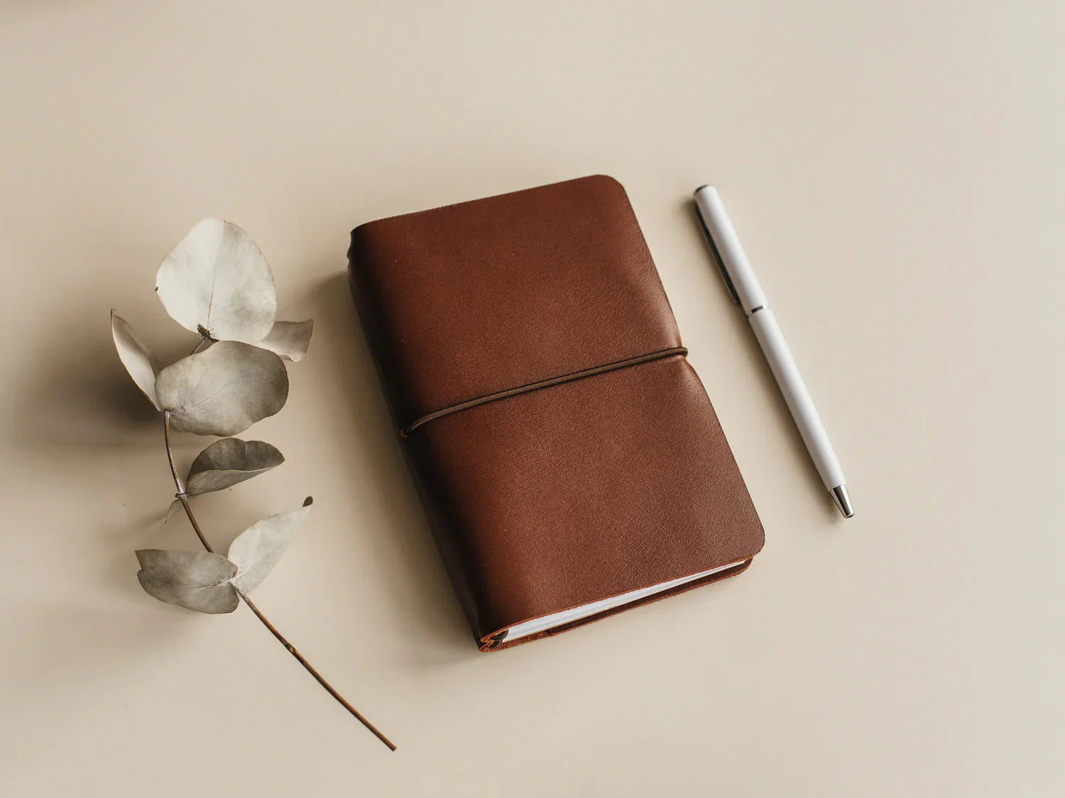 Refillable Leather Cover for Journals & Notebooks – A5, A6