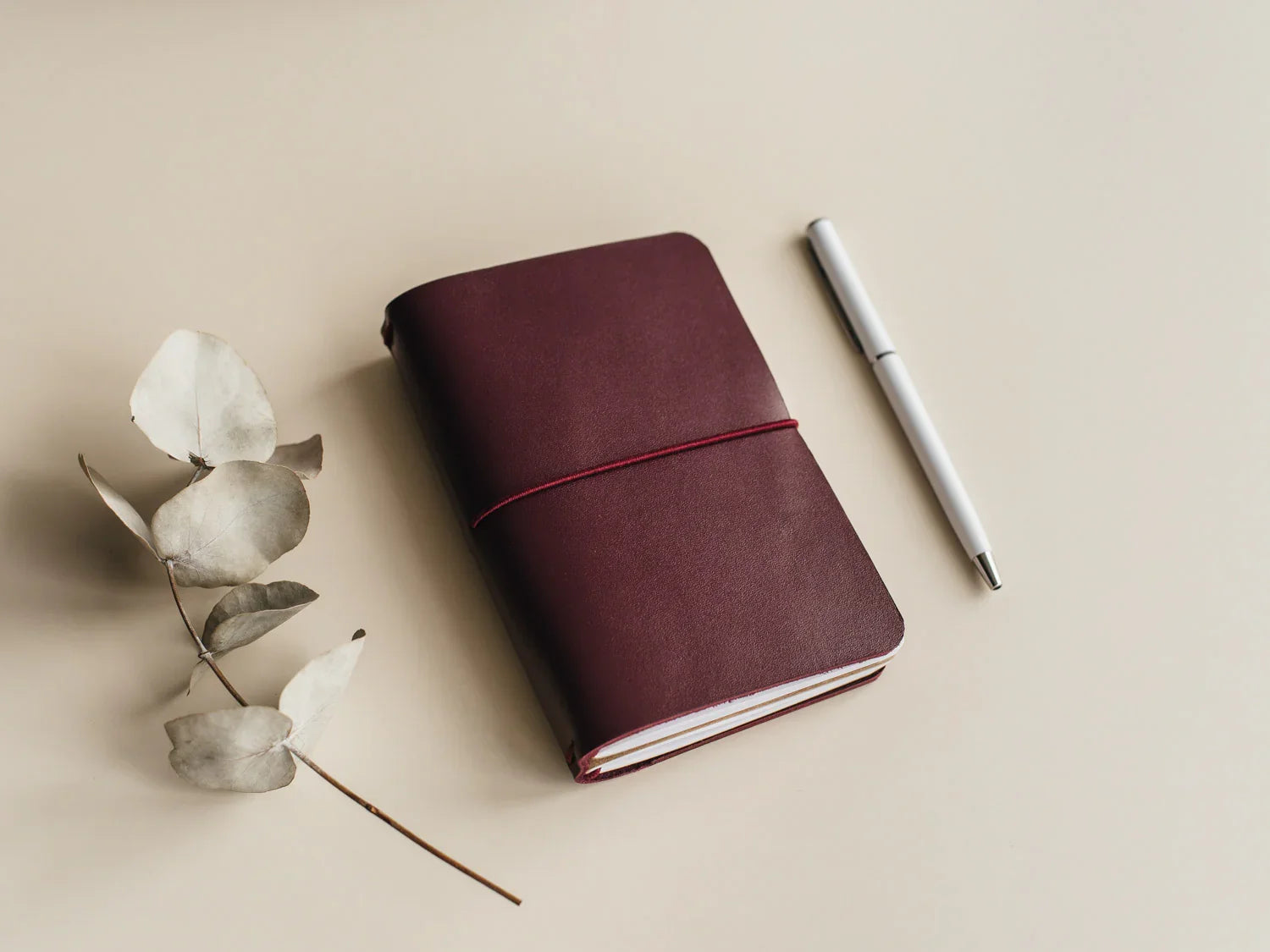 Refillable Leather Cover for Journals & Notebooks – A5, A6